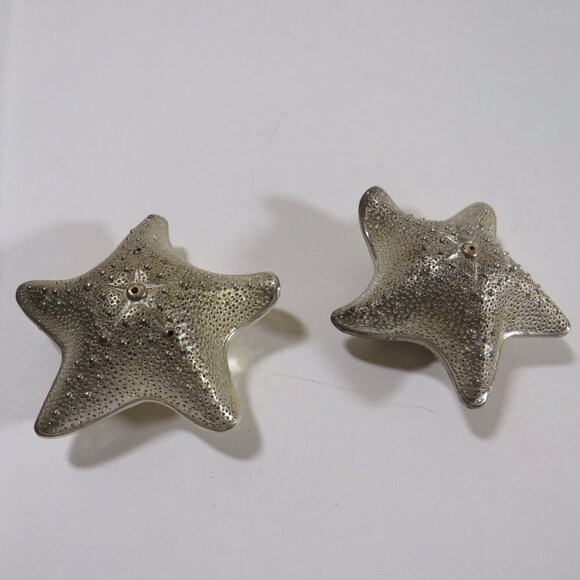 Lenox Silver Starfish Salt & Pepper Shakers - Picture 2 of 7